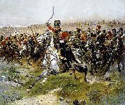 Charge of the 4th Hussars at the battle of Friedland, 14 June 1807 Edouard Detaille